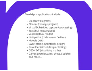 Edu apps printable