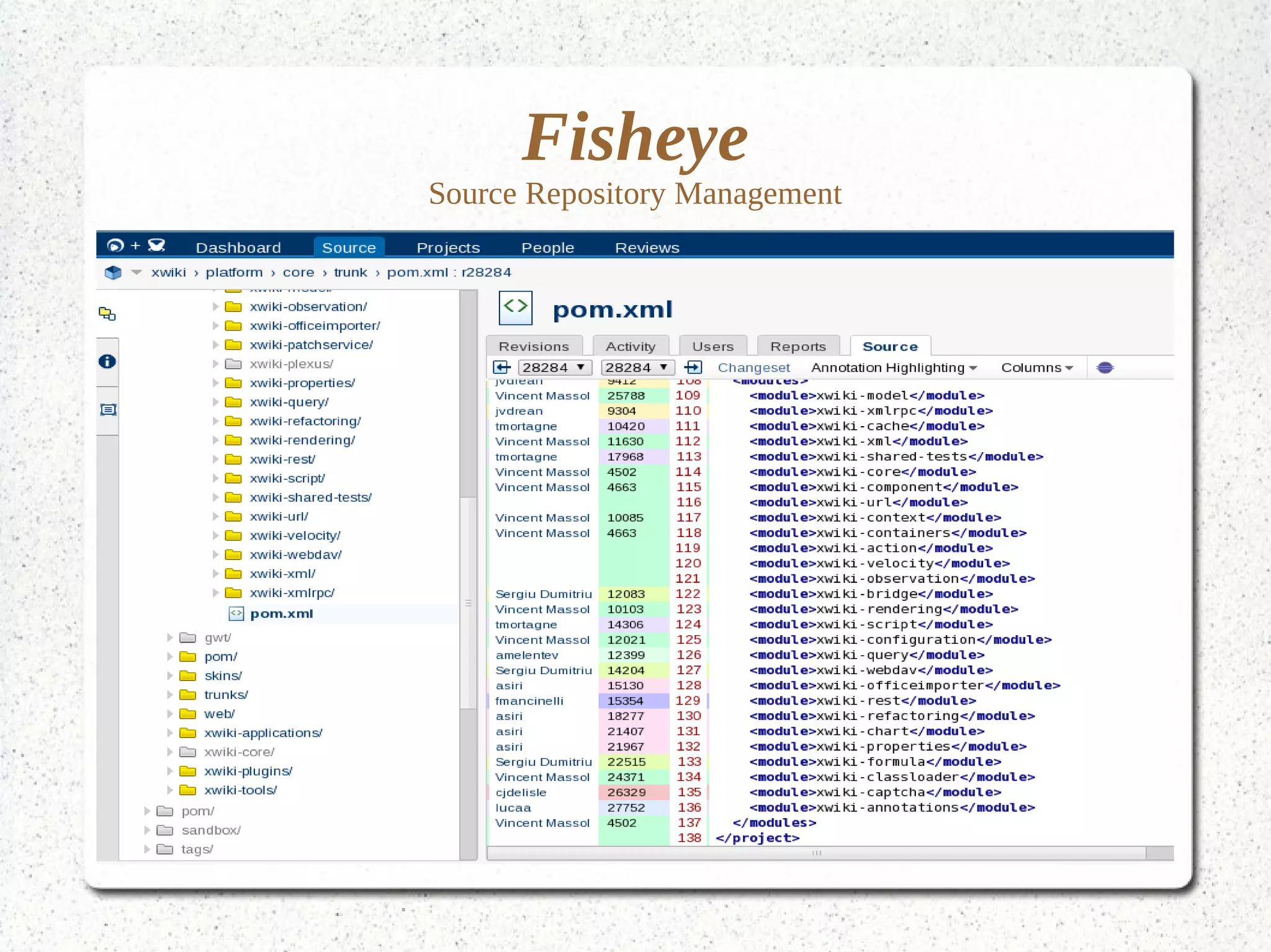 Platform independent because it's Java 