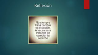 Reflexión
 
