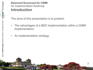 Balanced Scorecard for CMMI Implementations - Eduardo Espinheira e ...