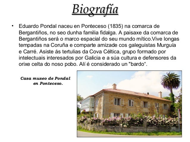 Ver imagen de origen Resultado de imagen de eduardo pondal
