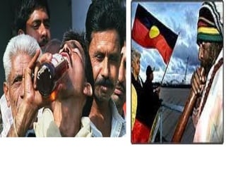 Sadly,like other conquered indigenous peoples,many Maori struggle with poverty,alcoholism and drug abuse. 