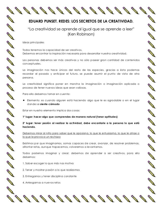 Secretos De La Creatividad - 