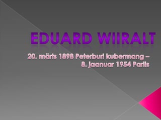 Eduard Wiiralt
