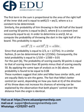 Probabilistic Systems Analysis- Edu Assignment Help | PPTX