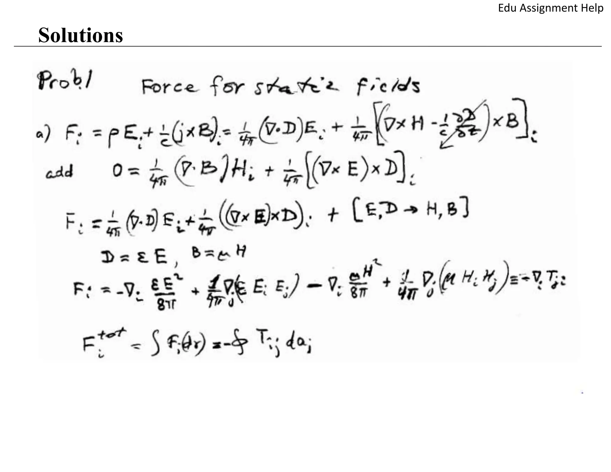 Edu Assignment Help
Solutions
 