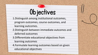 EDUC-4-Lesson.1 (Assessment in Learning 1) | PDF
