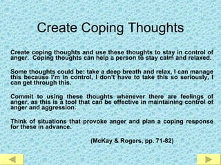 Educ 575 Anger Management Presentation | PPT