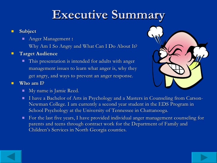 Educ 575 Anger Management Presentation