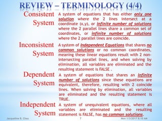 Algebraic Mathematics of Linear Inequality & System of Linear ...