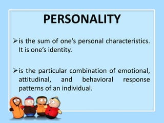 Three Personal Attributes The Teachers Personal Attributes | PPTX