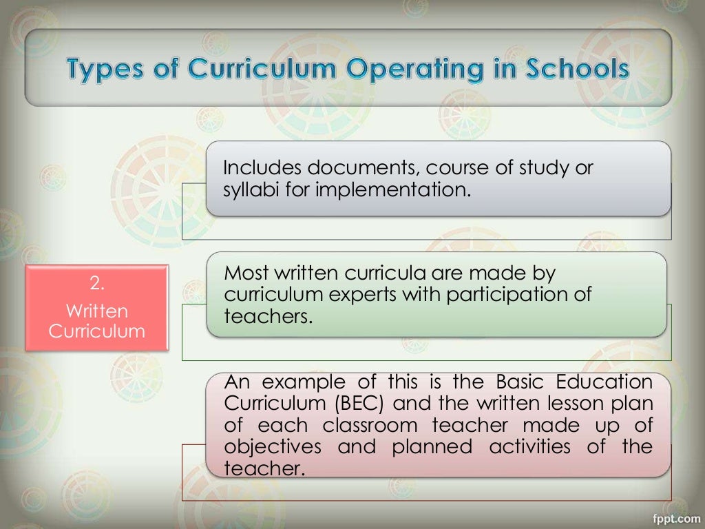 Curriculum Development Lesson 1 Concepts, Nature and Purposes of Cur…