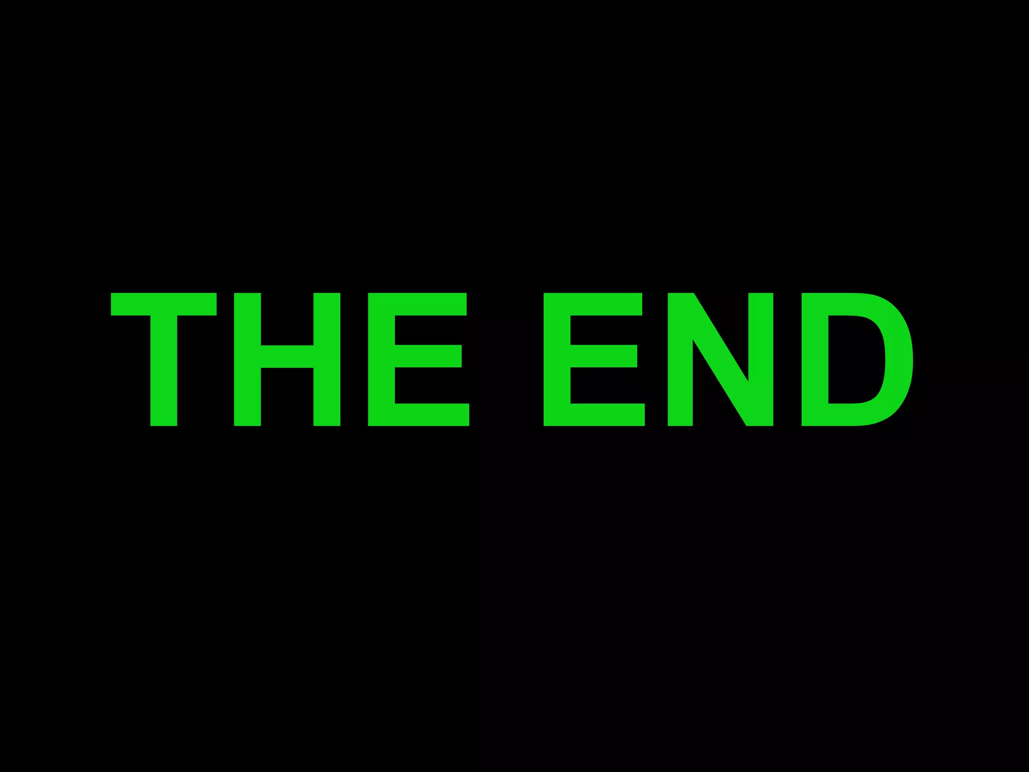 THE END