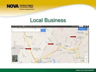 Local Business

www.nvcc.edu/workfo

 
