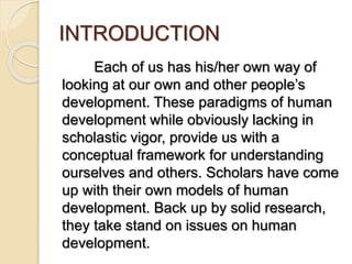 Educ 201 issues on human development | PPTX