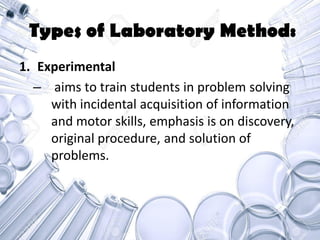 Laboratory Method (EDUC206B)