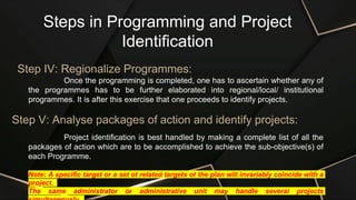 Educ 208 Identification of Programs and Projects | PPTX