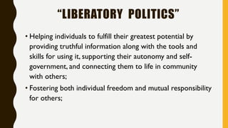 Education for Liberation