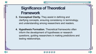 Theoretical Framework Discussion Powerpoint | PPTX