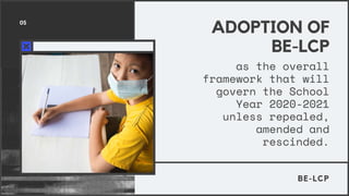 EDUC 211 Basic Education Learning Continuity Plan | PPTX