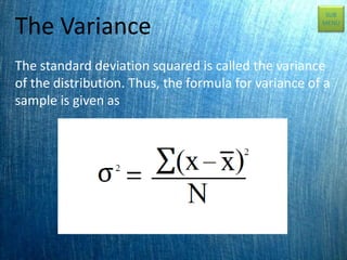 DATA PROCESSING AND STATISTICAL TREATMENT