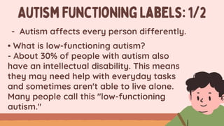 AUTISM and ADHD in EDUC271 Foundation of Inclusivity | PDF