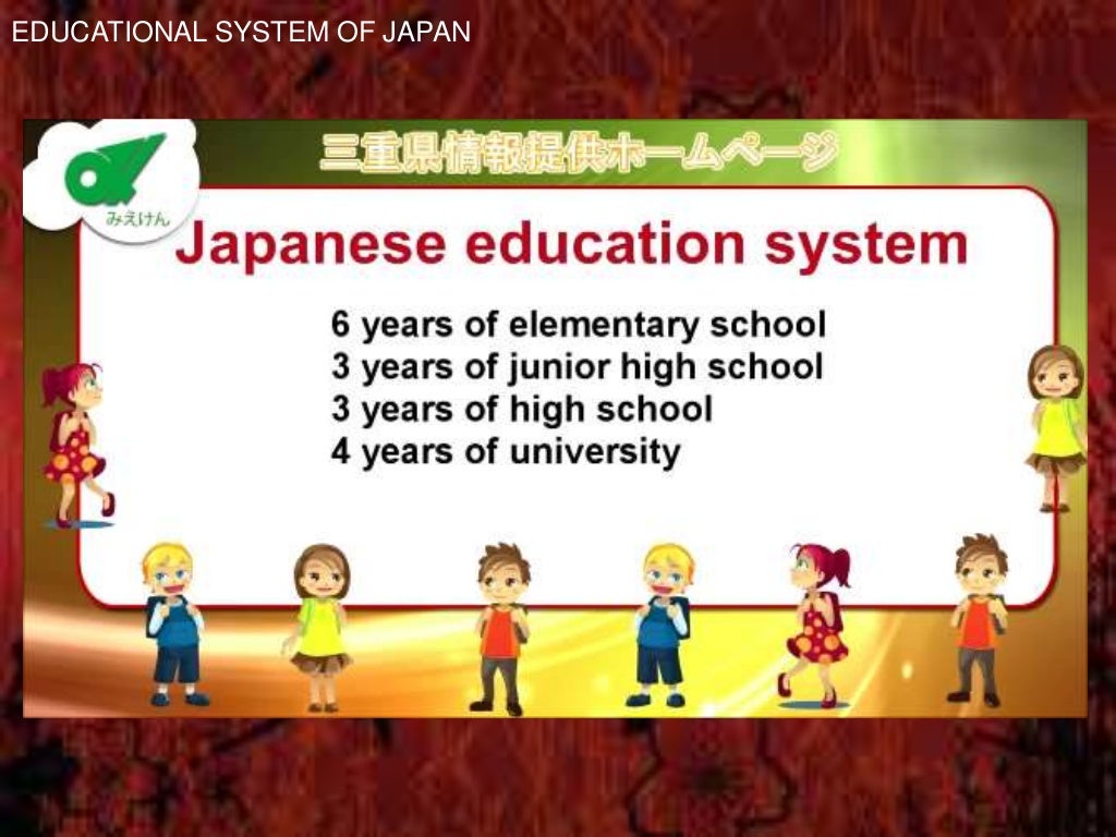 Educational System of Japan