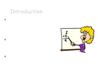 Introduction
 Help! Mrs. Frizzwart has a problem.
  Her students in her 3rd grade class
  are always falling asleep because she
  drones on and on in her whiny high-
  pitched voice and doesn’t do
  anything to make class exciting.
 Mrs. Frizzwart is about to start a
  new unit about healthy eating ,and
  she needs YOUR help to make it
  exciting so that her students can
  learn to take care of their bodies.
 You only have one week to get
  something together – her new unit
  starts on Monday!
 
