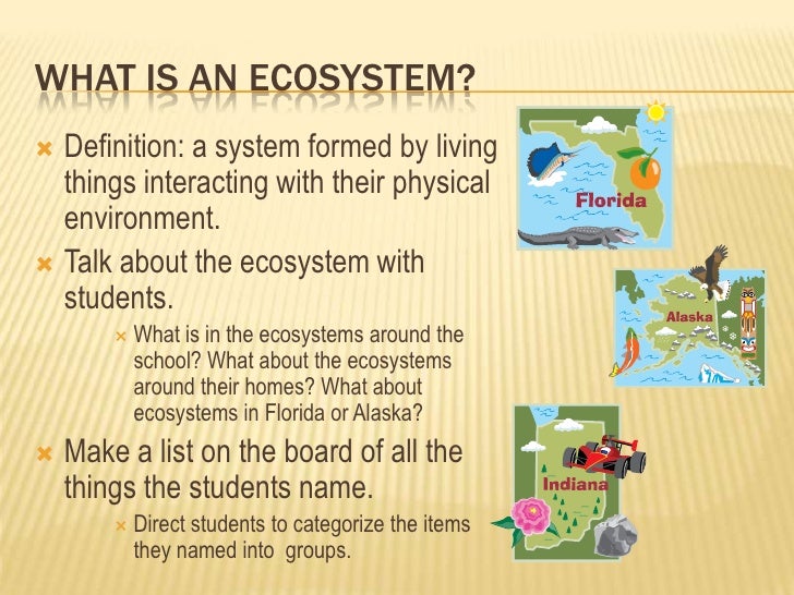 Ecosystems