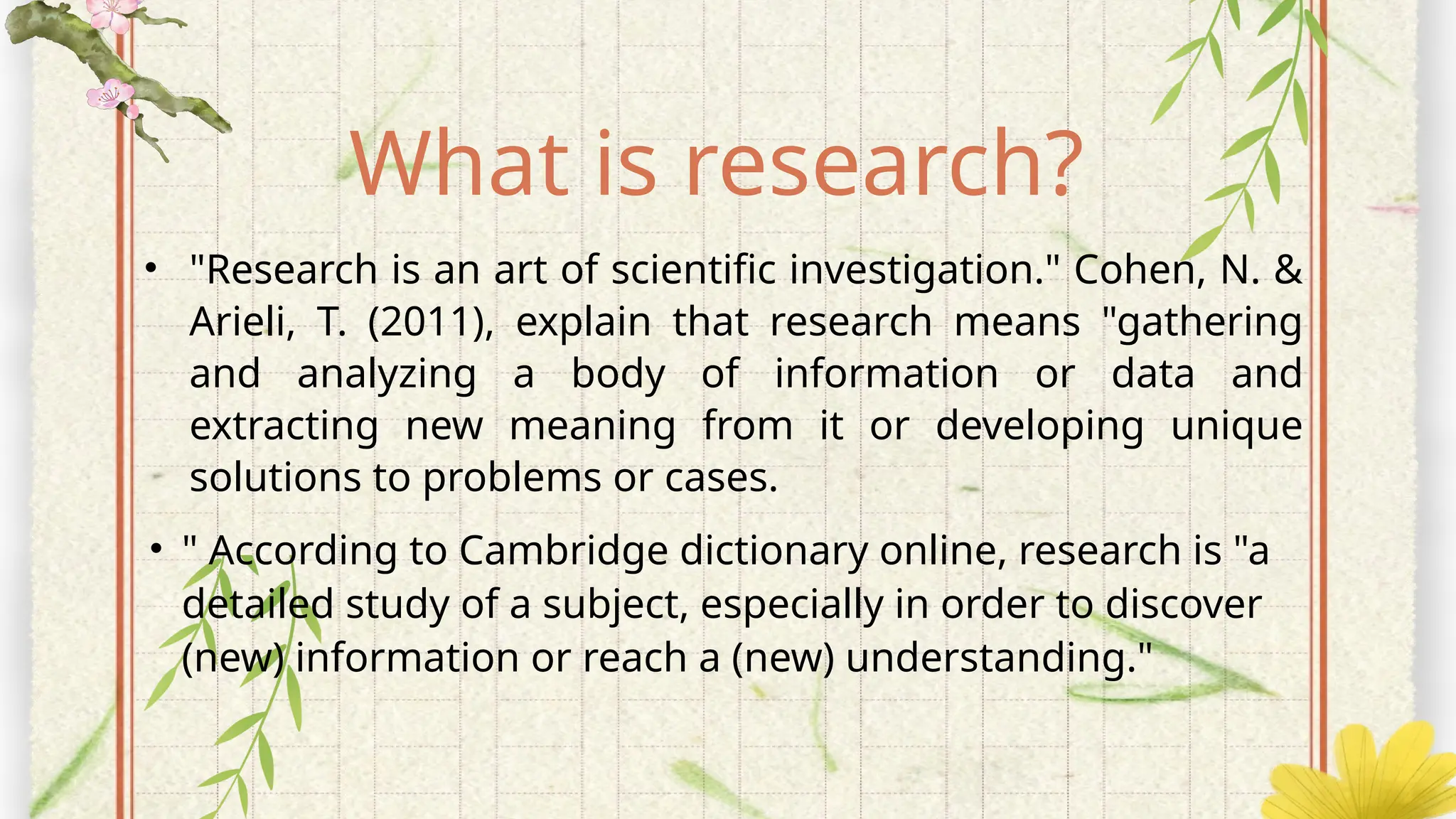 What is research, proponents of research, importance of research | PPTX