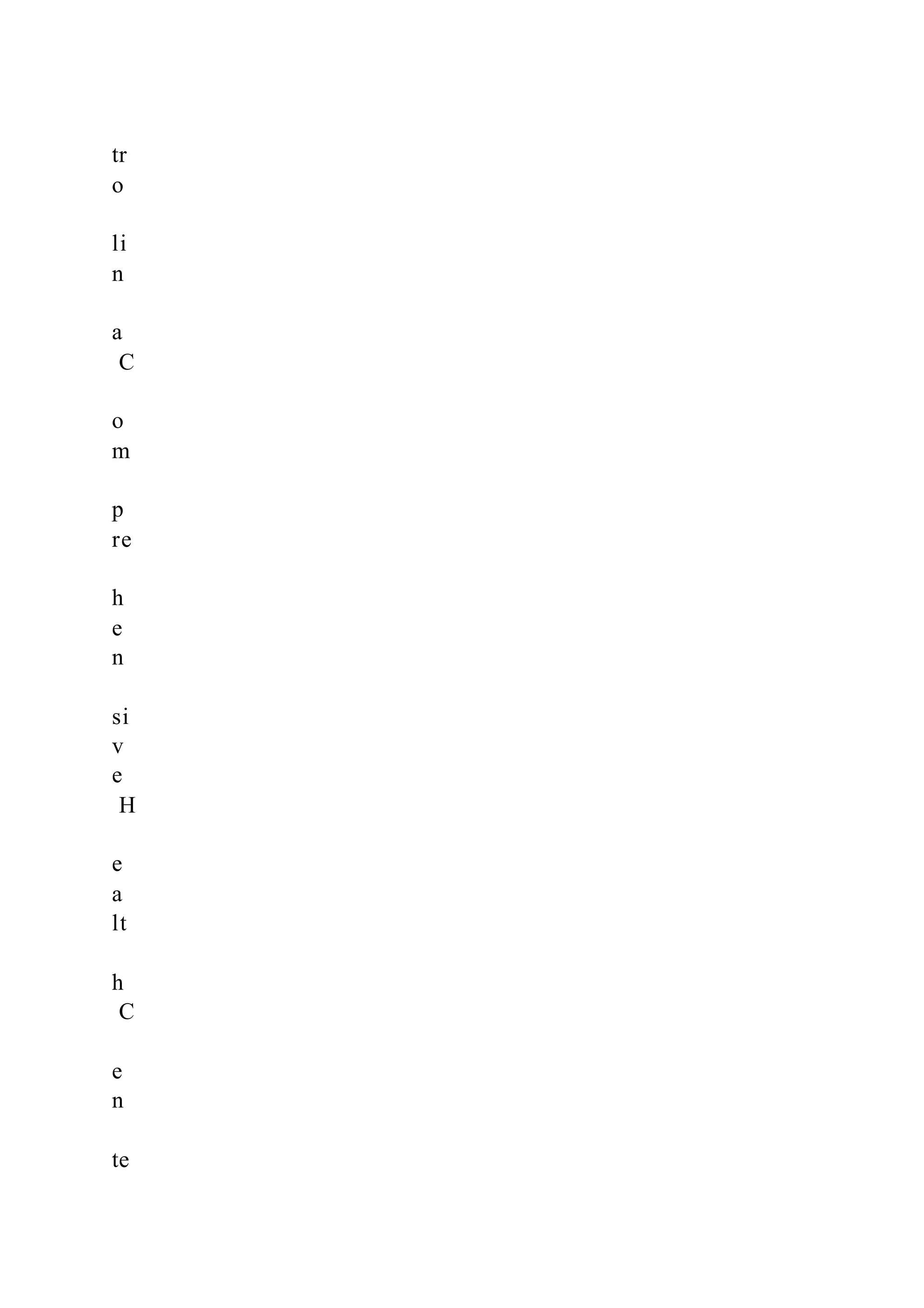 tr
o
li
n
a
C
o
m
p
re
h
e
n
si
v
e
H
e
a
lt
h
C
e
n
te
 