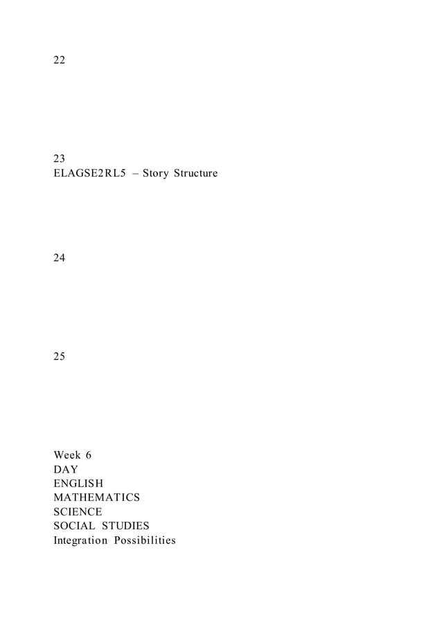 EDUC 571Curriculum Project Horizontal Mapping Project – Eleme | PDF