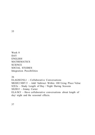 EDUC 571Curriculum Project Horizontal Mapping Project – Eleme | DOCX