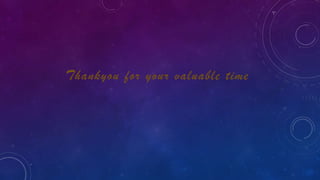 Thankyou for your valuable time
 