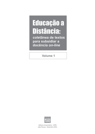 Editora Universitária - UFPB
João Pessoa - Dezembro 2011
                                1
 
