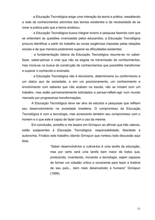 Educacao Tecnologica