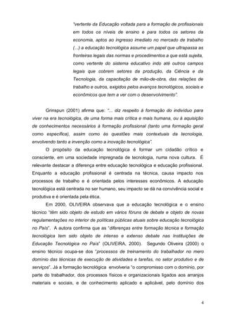 Educacao Tecnologica