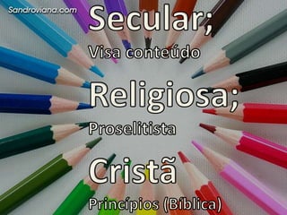 O que é educaçãocristã?