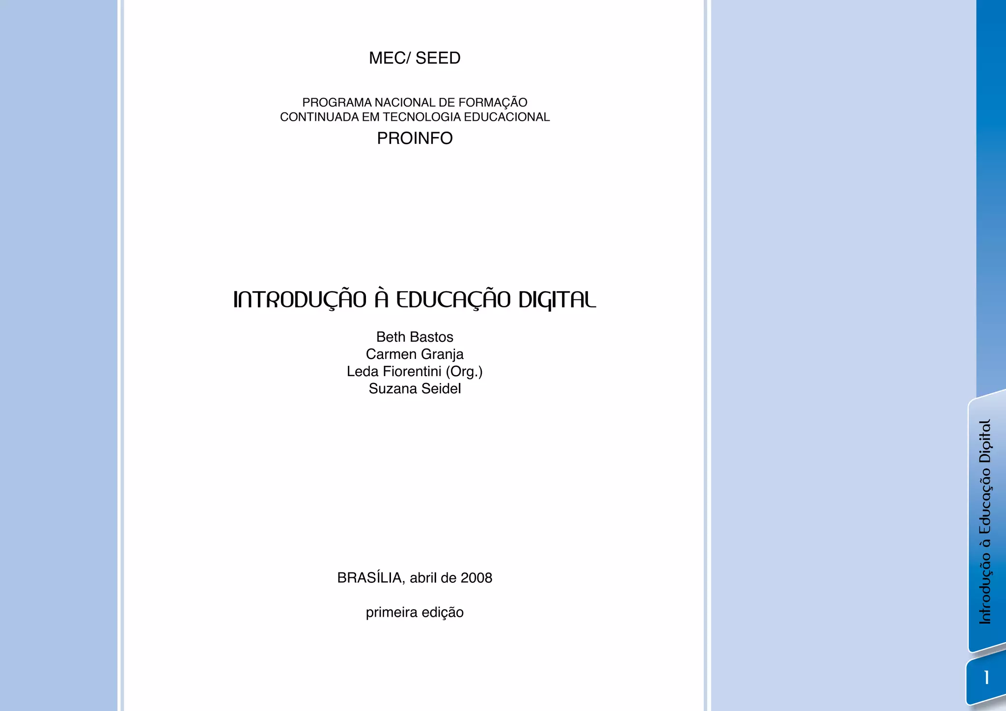 Educacaodigital IntroduçãO Digital