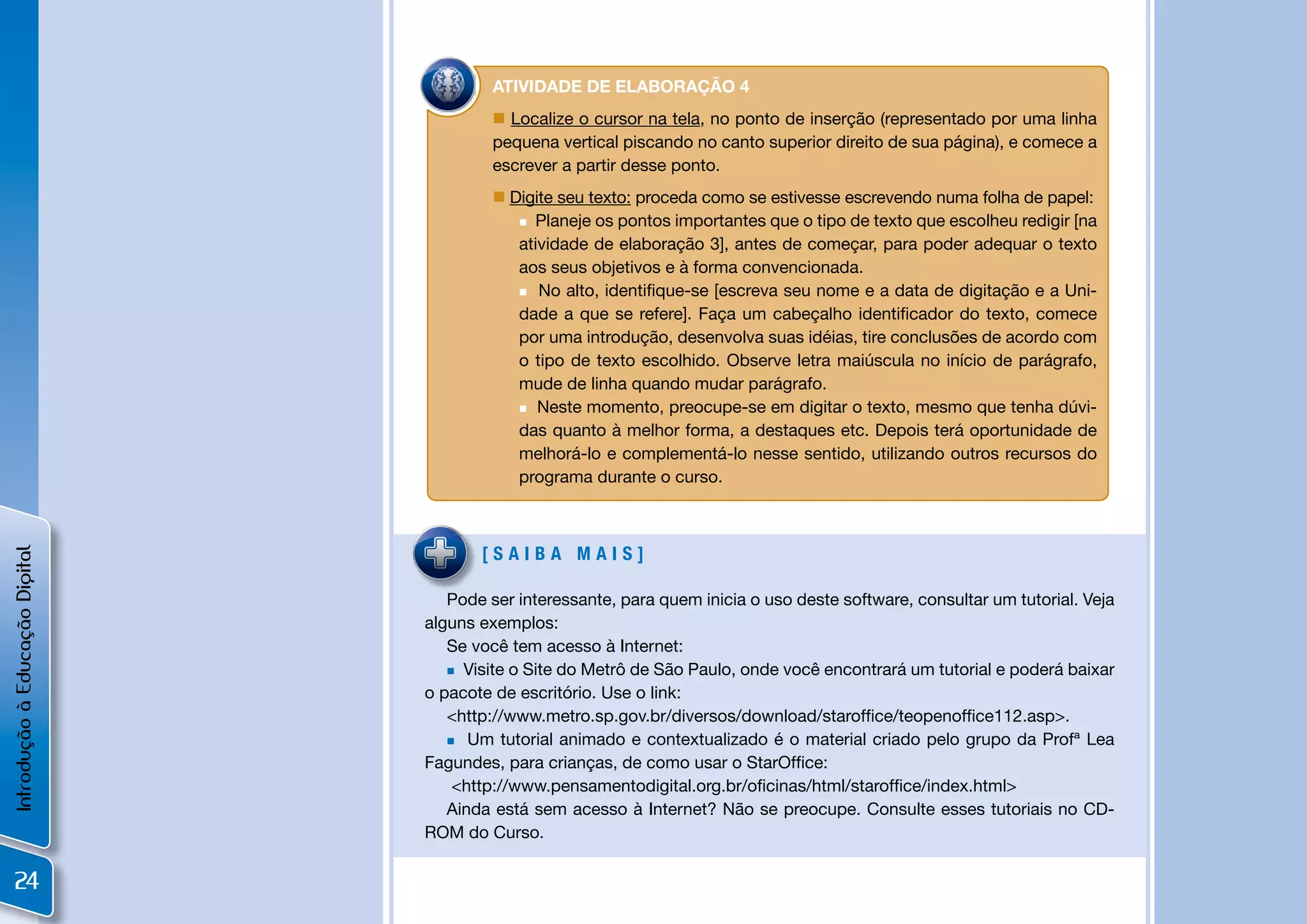 Educacaodigital IntroduçãO Digital