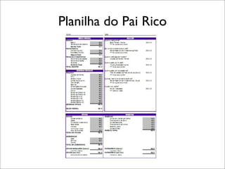 Planilha do Pai Rico

 