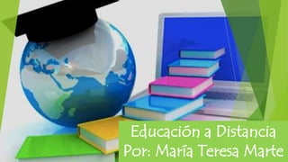 Educación a Distancia
Por: María Teresa Marte
 