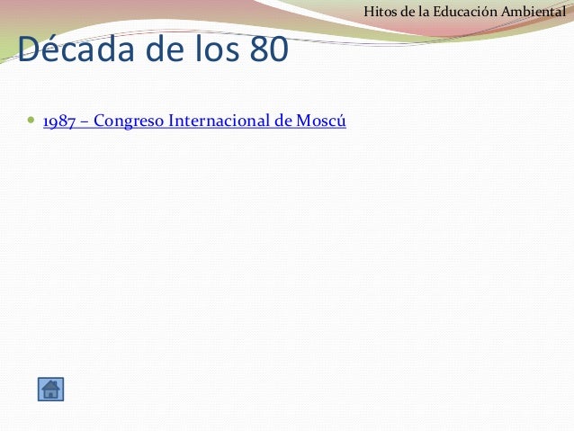 Educación ambiental - Contextualización histórica