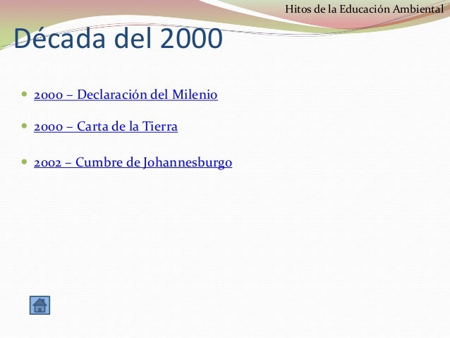 Educación ambiental - Contextualización histórica