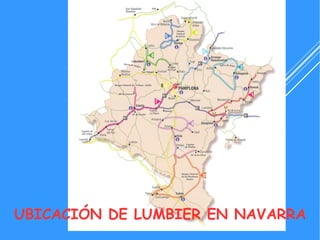 UBICACIÓN DE LUMBIER EN NAVARRA
 