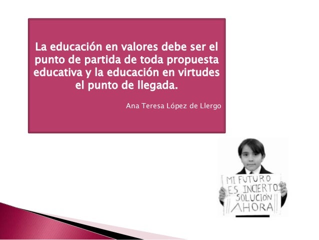 Ana Teresa López De Llergo Valores es.slideshare.net