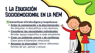 Educación Socioemocional en la Nueva Escuela Mexicana: Principios y ...