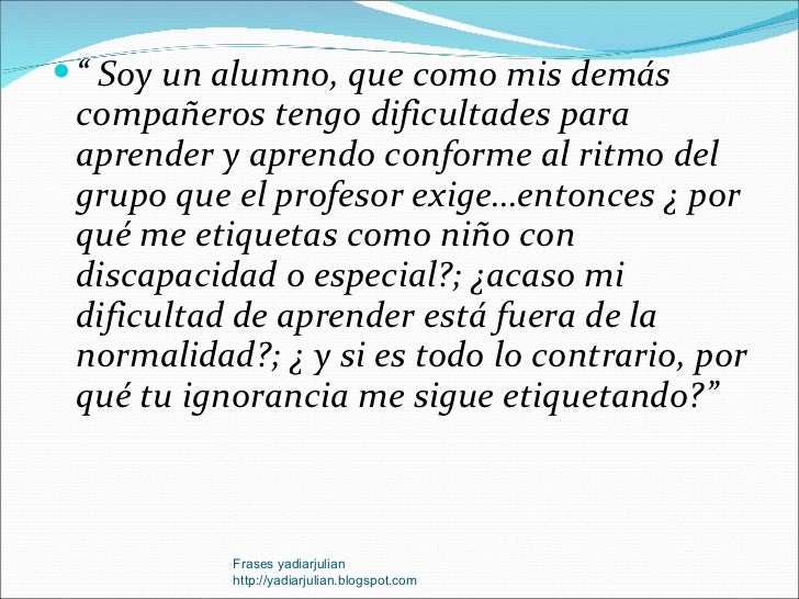 Educación especial personalizada