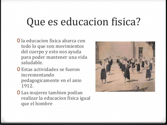 De Donde Proviene La Educacion Fisica