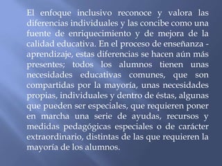 La cuarta clave: un Nuevo Estilo de Enseñanza. El Trabajo solidario y cooperativo entre los profesionales. La quinta clave: La participación de la familia y de la comunidad como recurso y apoyo en el proceso de la educación intercultural. 	Las personas con discapacidades no tienen muchas posibilidades de elegir según sus propios deseos y gustos, debido a la rutina institucional fomentada en la familia y en la escuela y a los programas asistenciales.